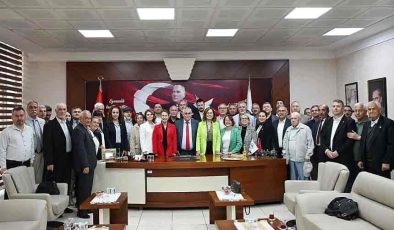 Ereğli Belediyesi’nde Bayramlaşma yapıldı…