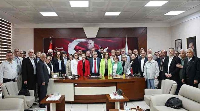 Ereğli Belediyesi’nde Bayramlaşma yapıldı…