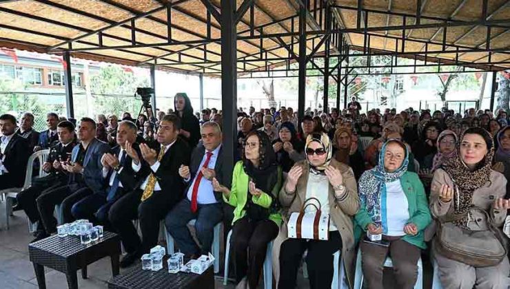 Şehir mezarlığında, Mevlid programı düzenlendi…