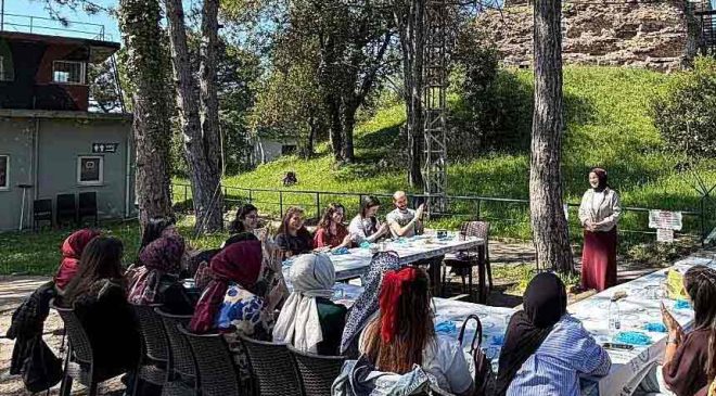 KINTSUGI Atölyesi Kaletepe’de gerçekleştirildi