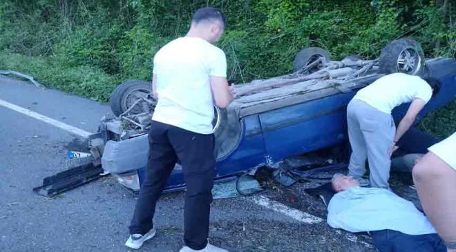 Feci kaza… Takla attı… Çok sayıda yaralı var…