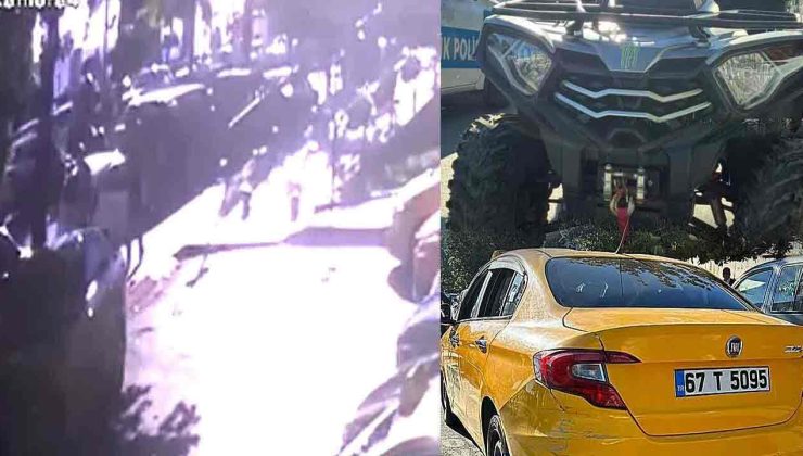ATV takla attı… ‘O’ anlar kameralara yansıdı…