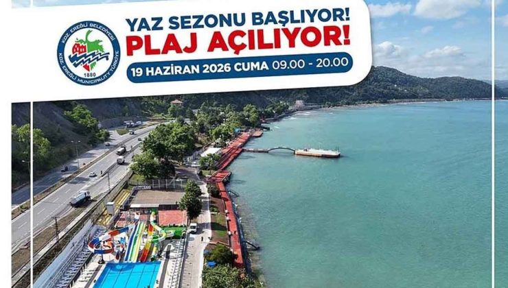 Plajlar yaz sezonuna kapılarını açıyor…