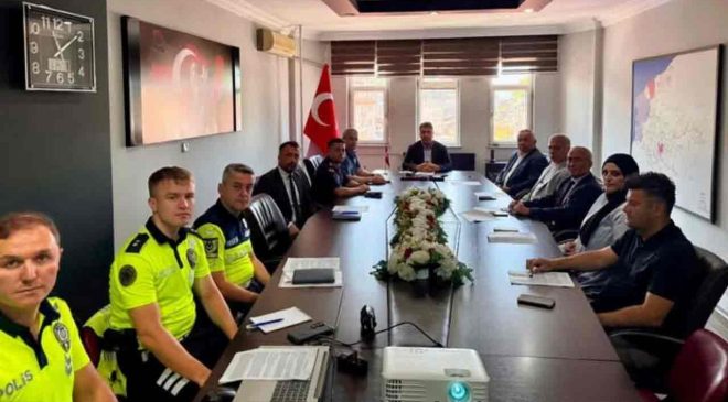 Trafik Komisyonu Toplantısı gerçekleştirildi…