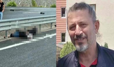 Feci kaza… Baba kız bariyere çarptılar…