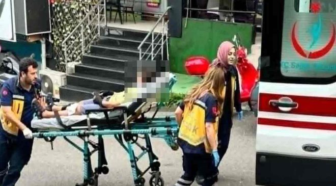 SCOOTER turu hastanede bitti…
