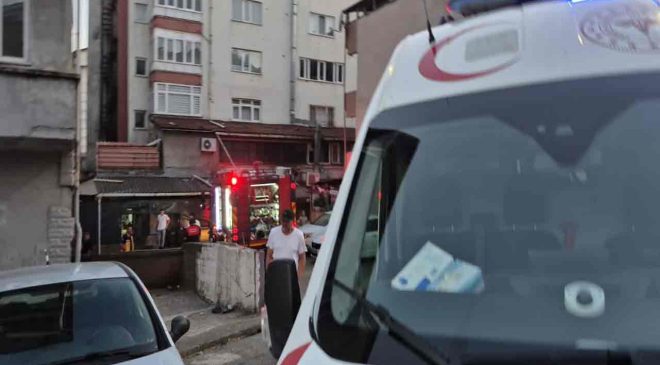 Metruk iş yerinde yangın… Mahalleli rahatsız…