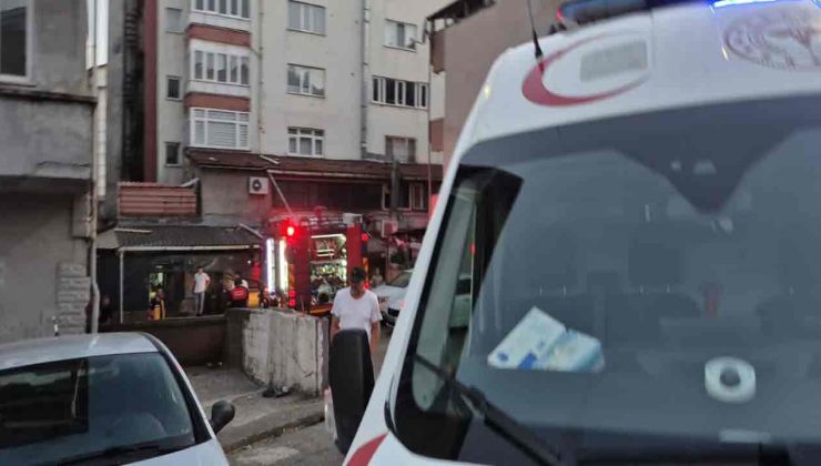 Metruk iş yerinde yangın… Mahalleli rahatsız…