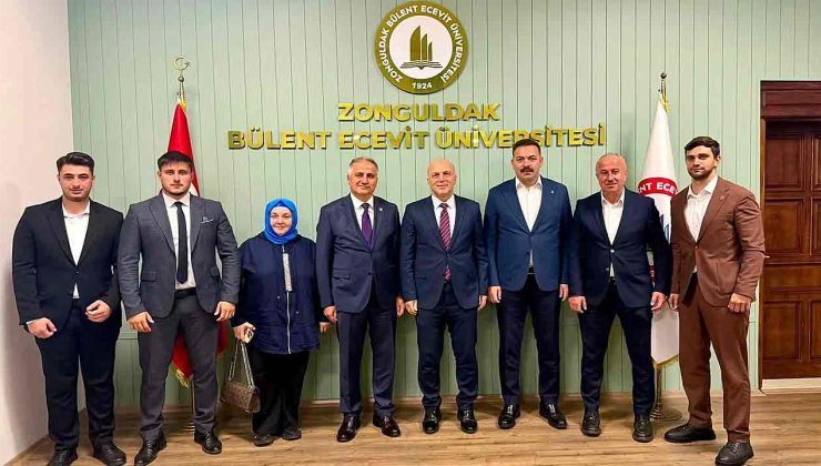 Bozkurt ve Çağlayan’dan Ulusoy’a hayırlı olsun ziyareti…