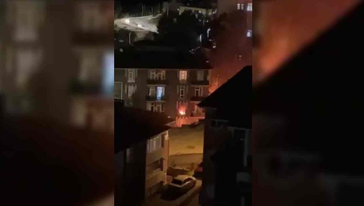 Apartmanda yangın… Öğrenciler hastanelik oldu…