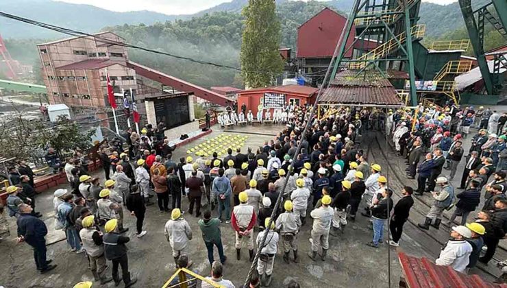 Maden faciasında ölen 43 işçi anıldı…