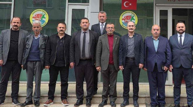 Nuhoğlu ve heyetinden Alar’a ziyaret…